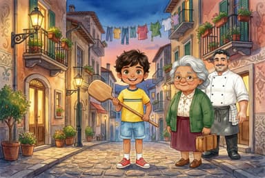 Luca and the Pizza Clock in Naples