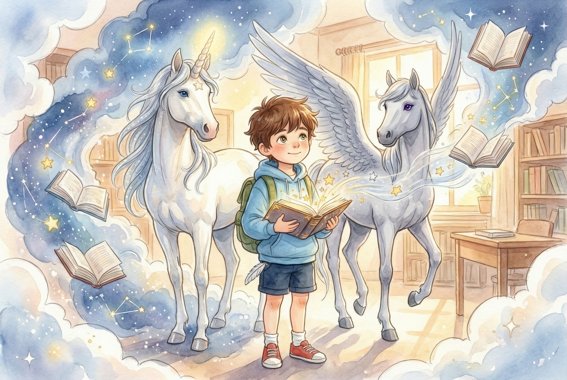 Finn and the Friendship Bookmark
