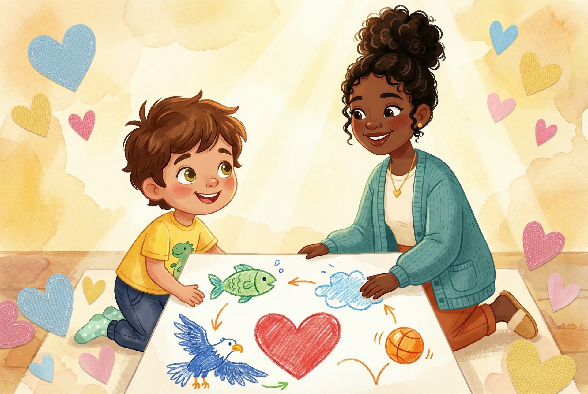 The Great Game of Hide and Love