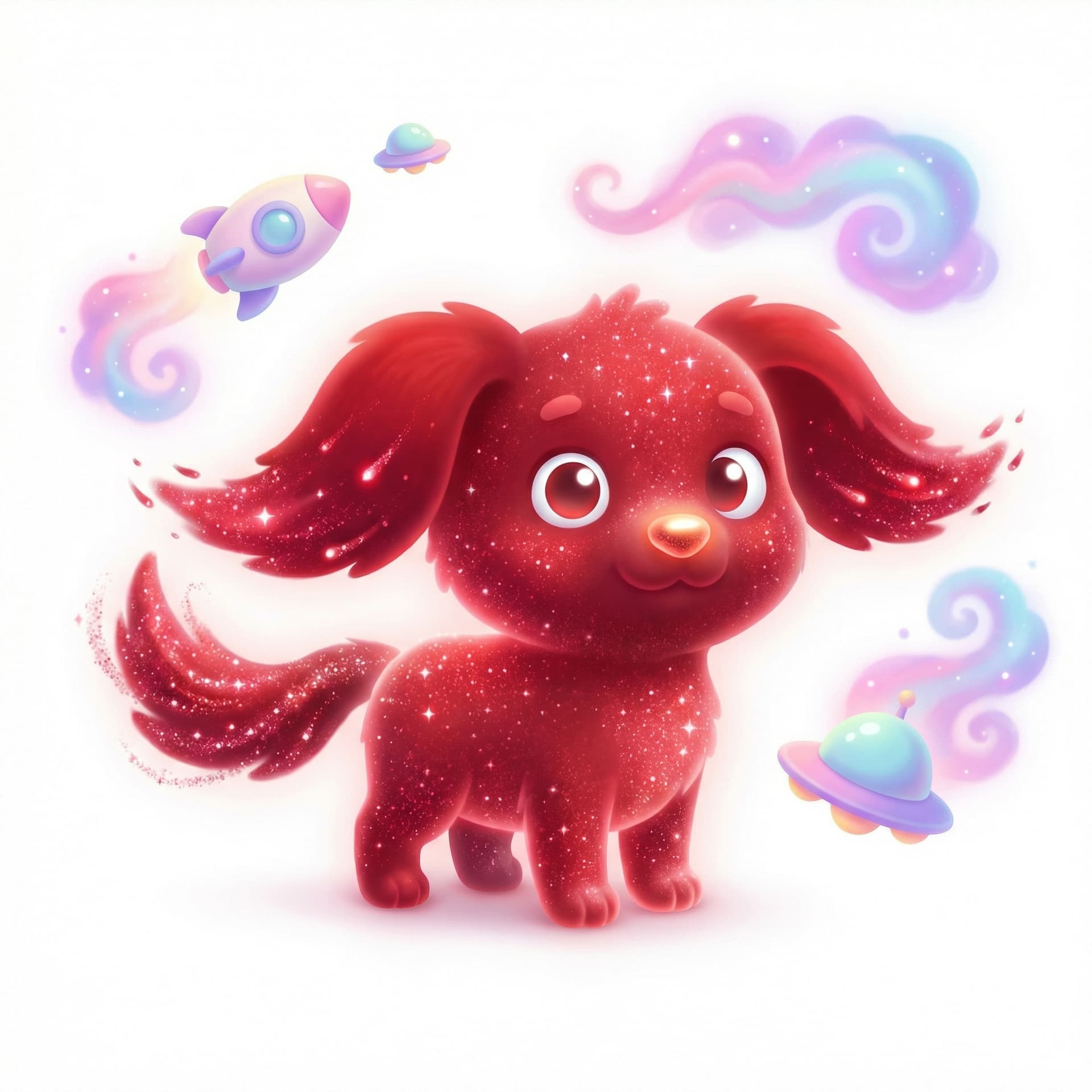 Red Star Puppy