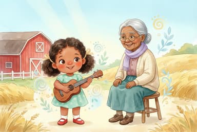 Lina and the Slow-Strum Guitar