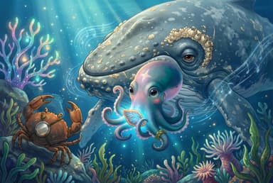 Coral Wishes and the Grammar of Whalesong