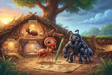 The Grand Plan of Alonzo the Ant