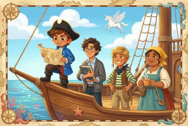 Captain Milo and the Spanish Gold Sea-Book