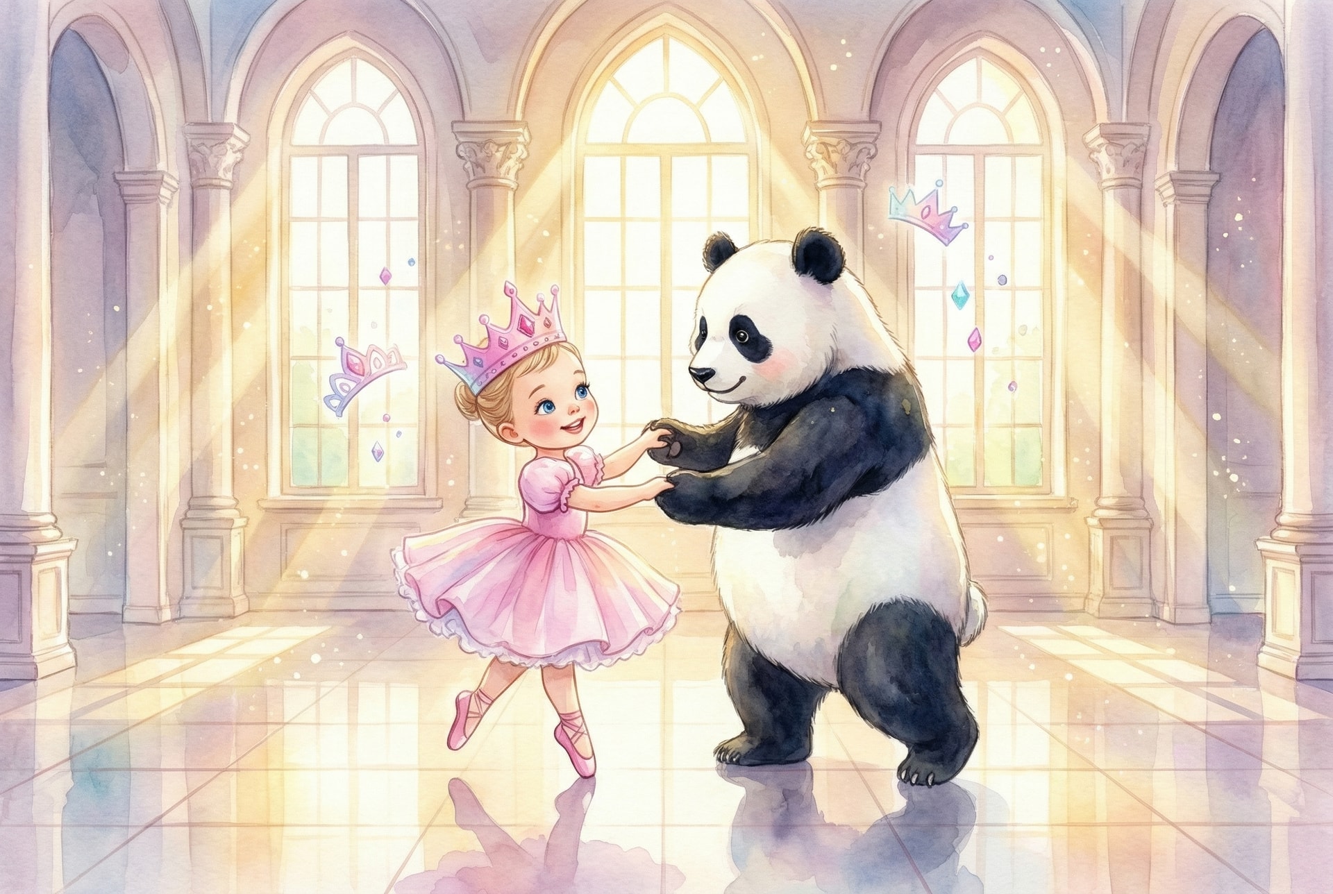 Princess Lily and the Dancing Panda